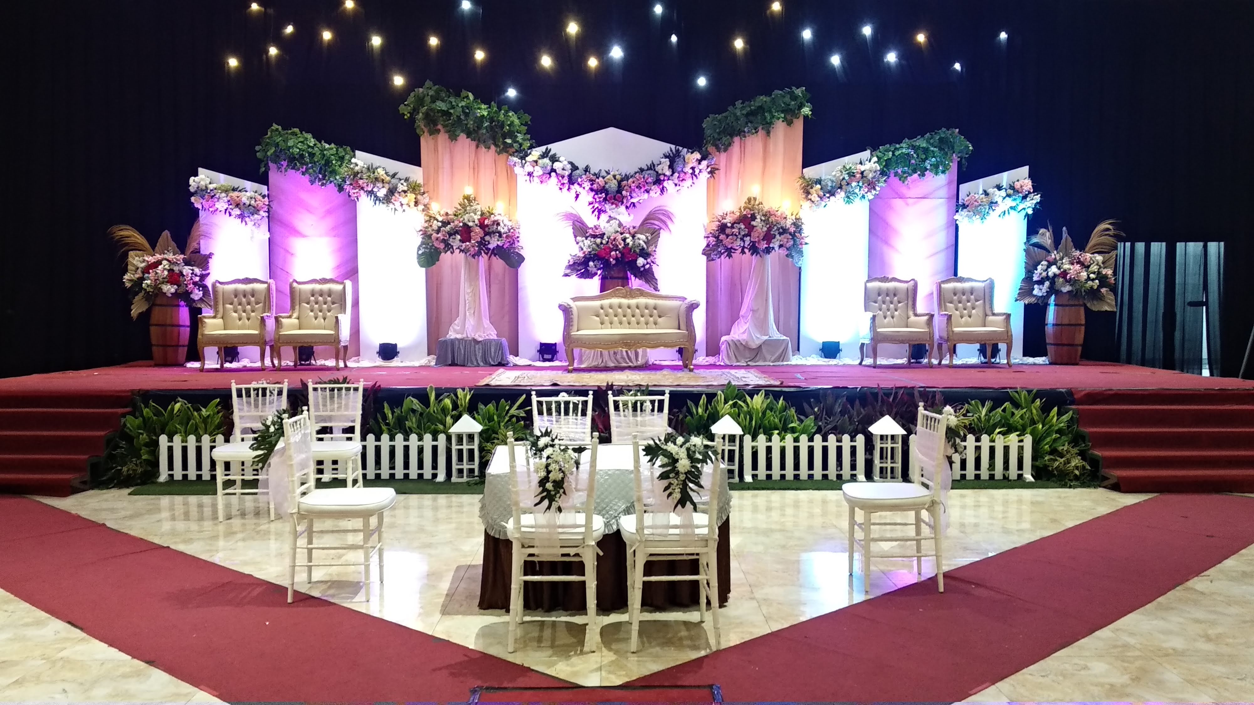 Wedding Reception Setup